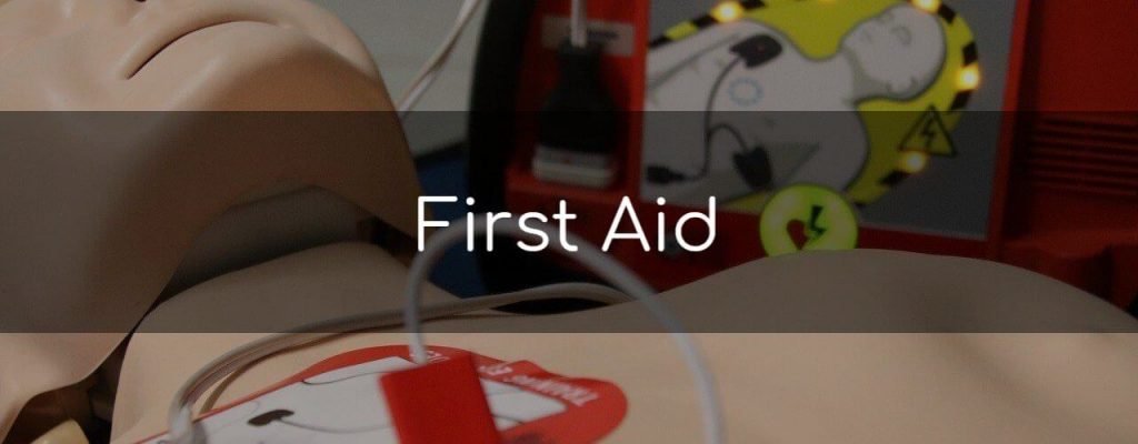 Workplace, home & outdoor first aid courses