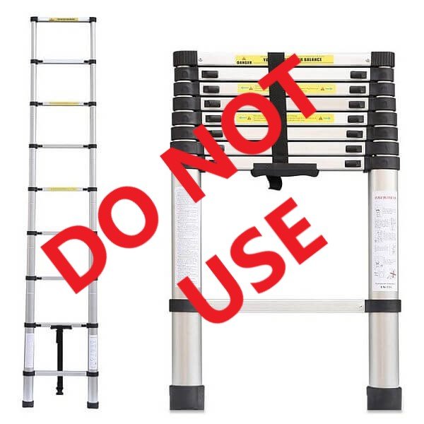 Are your new ladders dangerous?